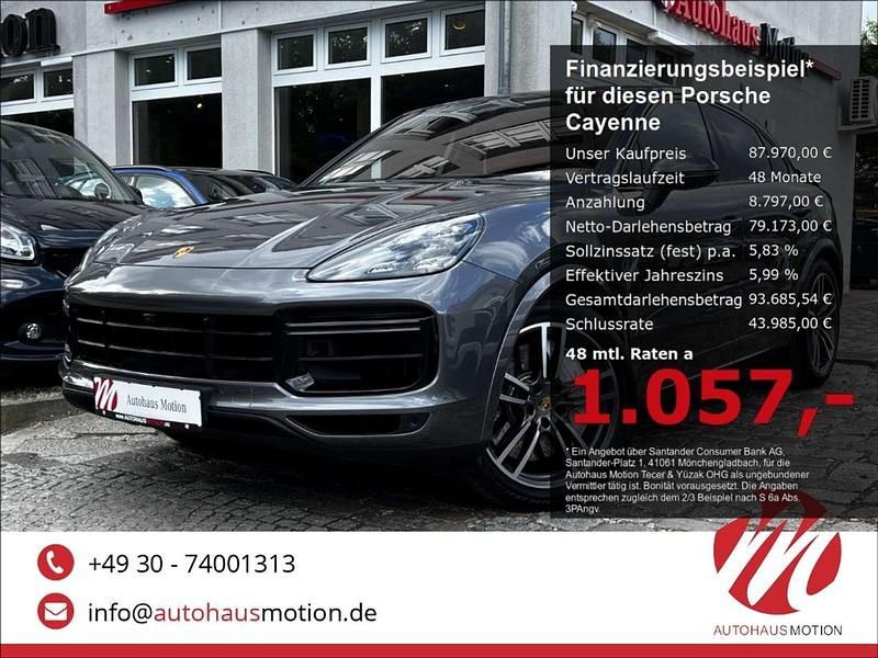 Grau Gebraucht 2019 Porsche Cayenne Coupe Chrono Coupé | 87.970 € (Guter Preis) - Bild 1/4