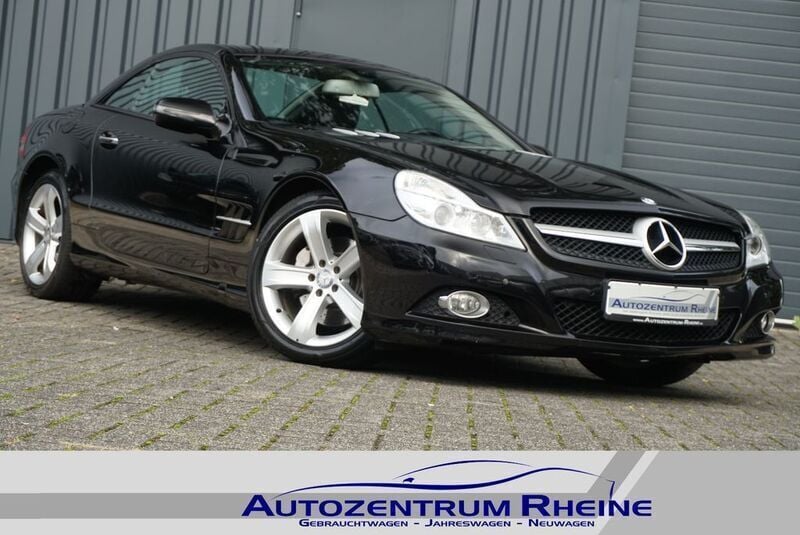 Obsidianschwarz metalliclack Gebraucht 2012 Mercedes SL350 Cabrio | 29.000 € (Fairer Preis) - Bild 1/4