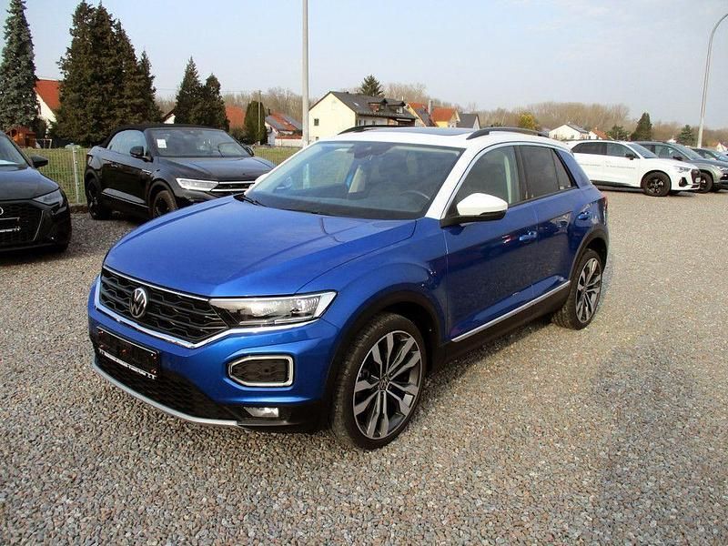 Gebraucht VW T-Roc Style 150 PS (110 kW) 2021 Blau SUV