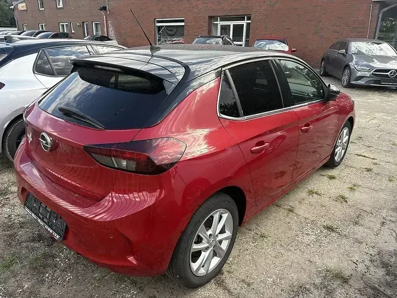 Gebraucht Opel Corsa Elegance 101 PS (74 kW) 2021 Chili rot/kardio rot Kleinwagen
