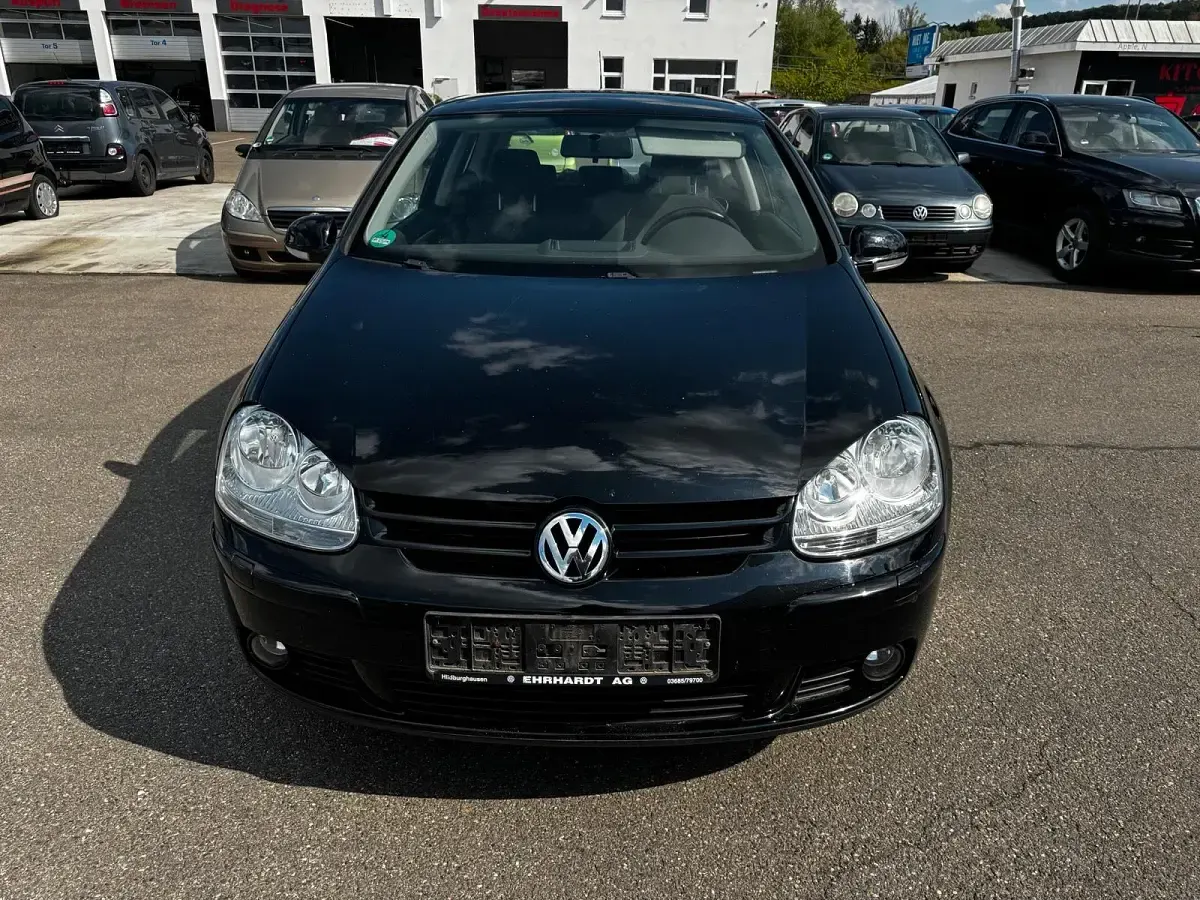 Gebraucht VW Golf V 105 PS (77 kW) 2007 Schwarz Kleinwagen