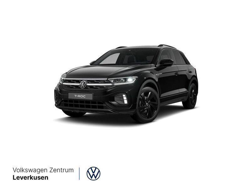 Deep black Neu 2025 VW T-Roc R-line SUV | 44.480 € (Teuer) - Bild 1/4