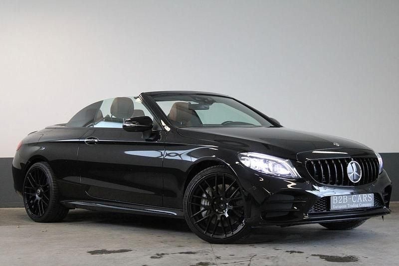 Schwarz Gebraucht 2019 Mercedes C43 AMG AMG Cabrio | 36.900 € (Superpreis) - Bild 1/4