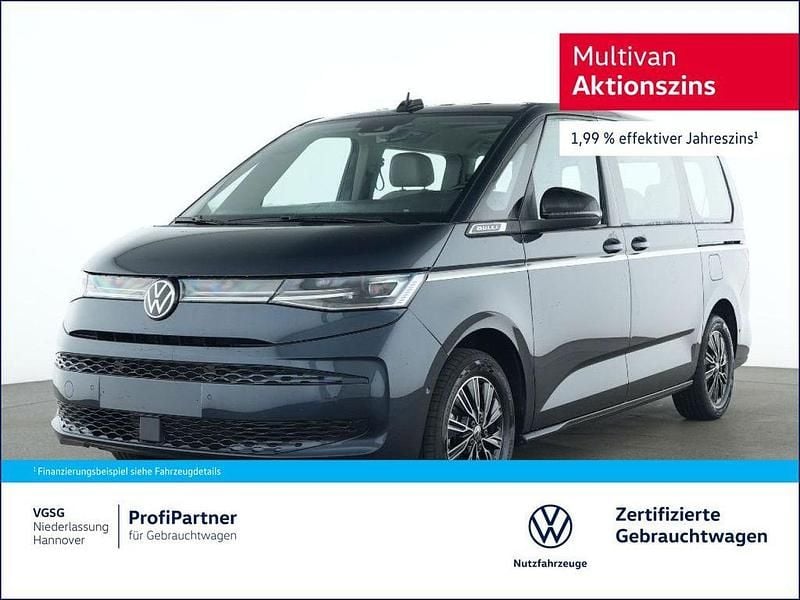 Blau (starlight blue (blau)) Gebraucht 2024 VW Multivan Style Van / Kleinbus | 64.390 € (Teuer) - Bild 1/4