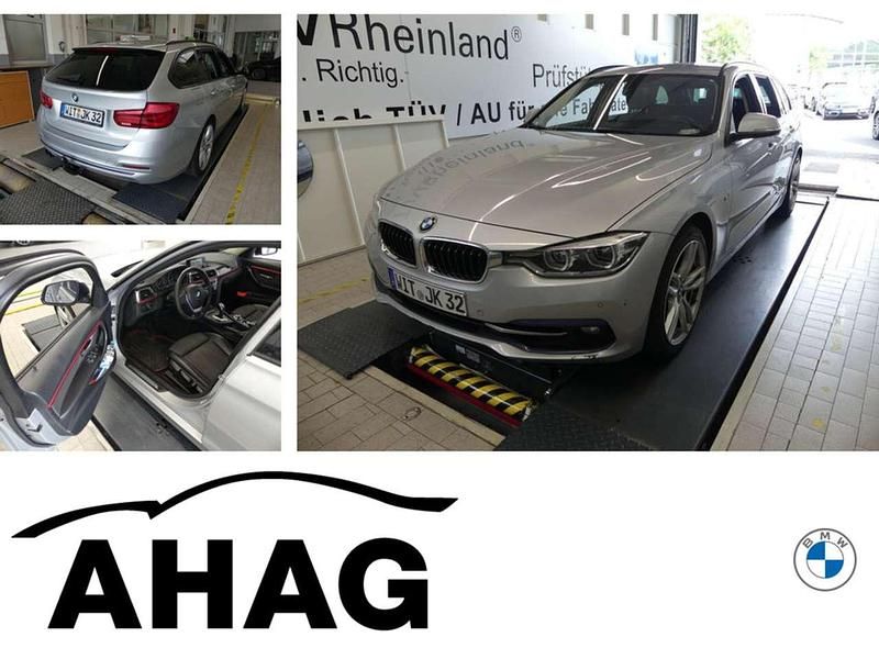 Glaciersilber metallic Gebraucht 2015 BMW 320 Sport Line Kombi | 8.499 € (Superpreis) - Bild 1/4