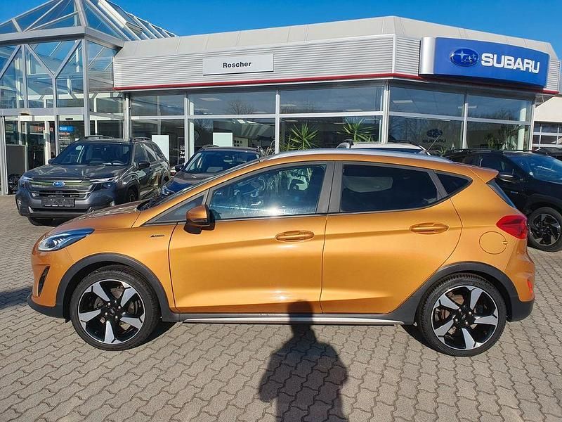 Gebraucht Ford Fiesta Active 101 PS (74 kW) 2020 Orange Kleinwagen