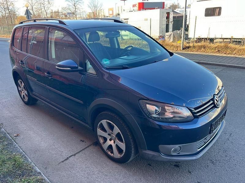 Gebraucht VW Touran Cross 140 PS (102 kW) 2011 Blau Van / Kleinbus