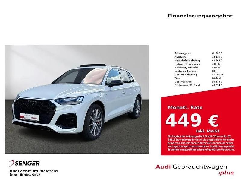Weiß Gebraucht 2024 Audi Q5 S-Line SUV | 61.880 € - Bild 1/1
