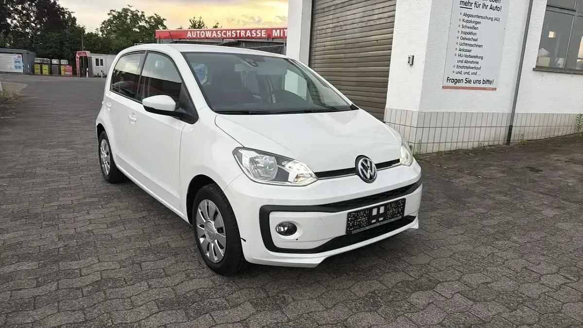 Gebraucht VW up! move up! 60 PS (44 kW) 2019 Weiß Kleinwagen