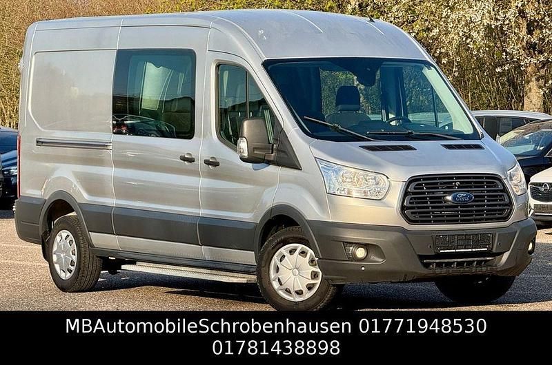 Gebraucht Ford Transit Trend 170 PS (125 kW) 2017 Polarsilber metallic Van / Kleinbus