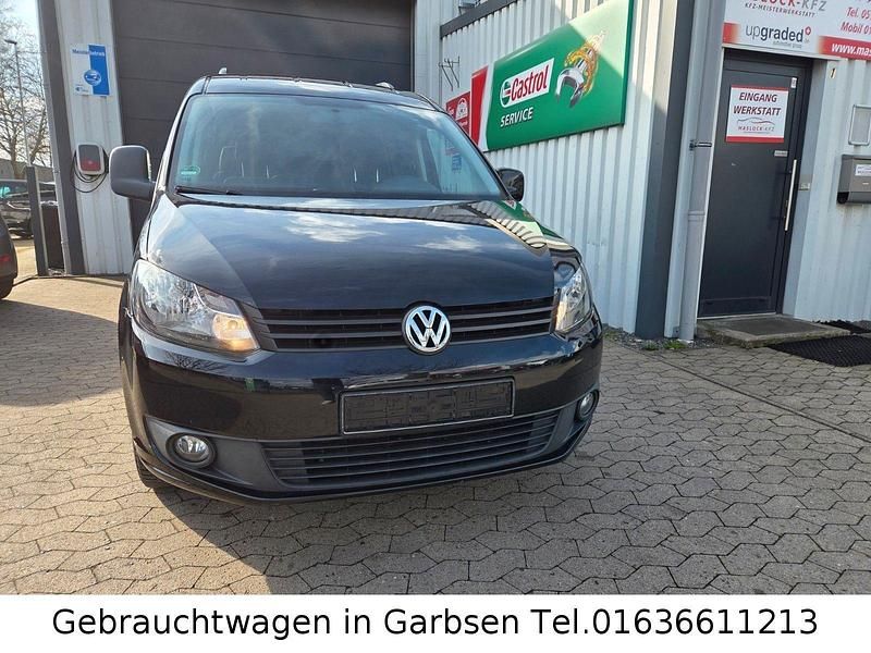 Gebraucht VW Caddy Maxi 102 PS (75 kW) 2011 Schwarz Van / Kleinbus