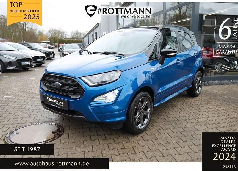 Gebraucht Ford Ecosport ST-Line 125 PS (91 kW) 2018 Blau SUV