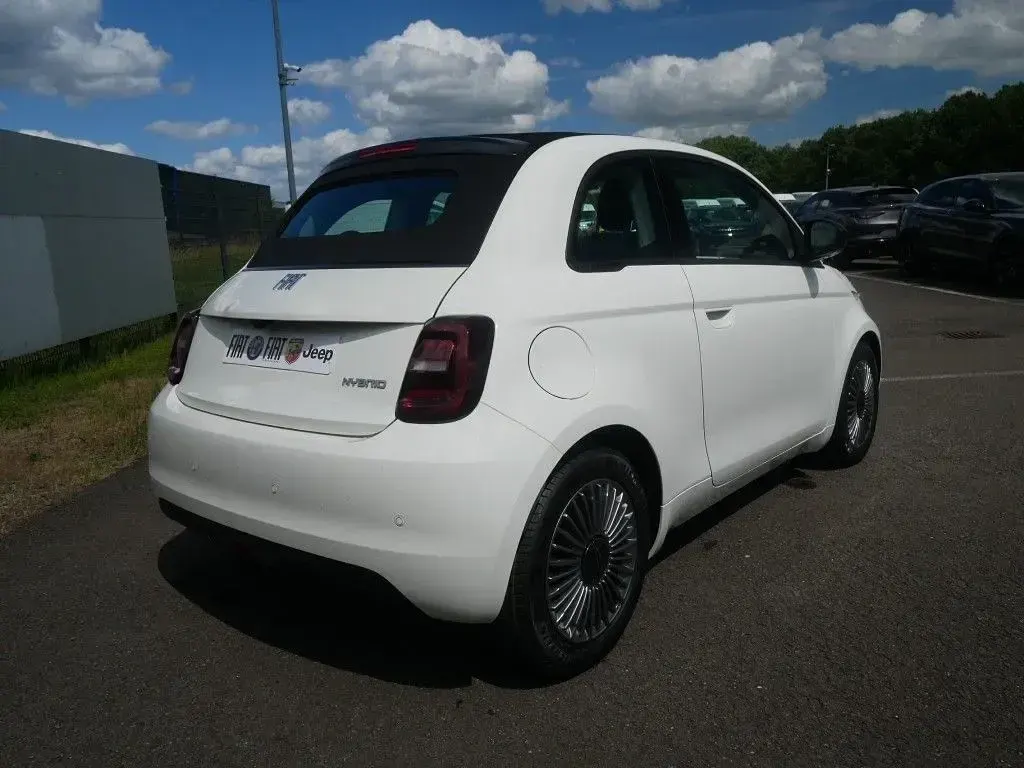 Neu Fiat 500C Icon 65 PS (47 kW) 2026 Weiss Cabrio