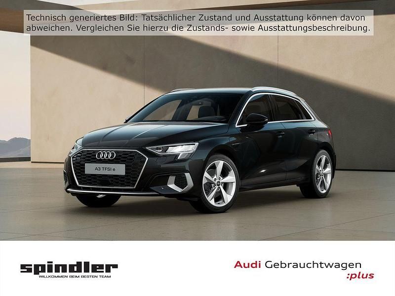 Schwarz Gebraucht 2024 Audi A3 Sportback e-tron Advanced Plus Kleinwagen | 30.480 € (Fairer Preis) - Bild 1/4