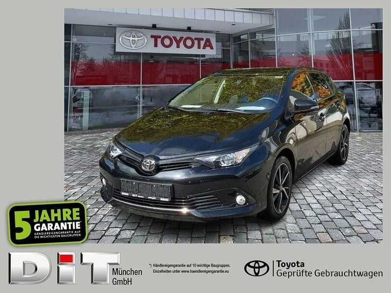 Black mica / ink Gebraucht 2019 Toyota Auris Team Limousine | 13.990 € (Fairer Preis) - Bild 1/4