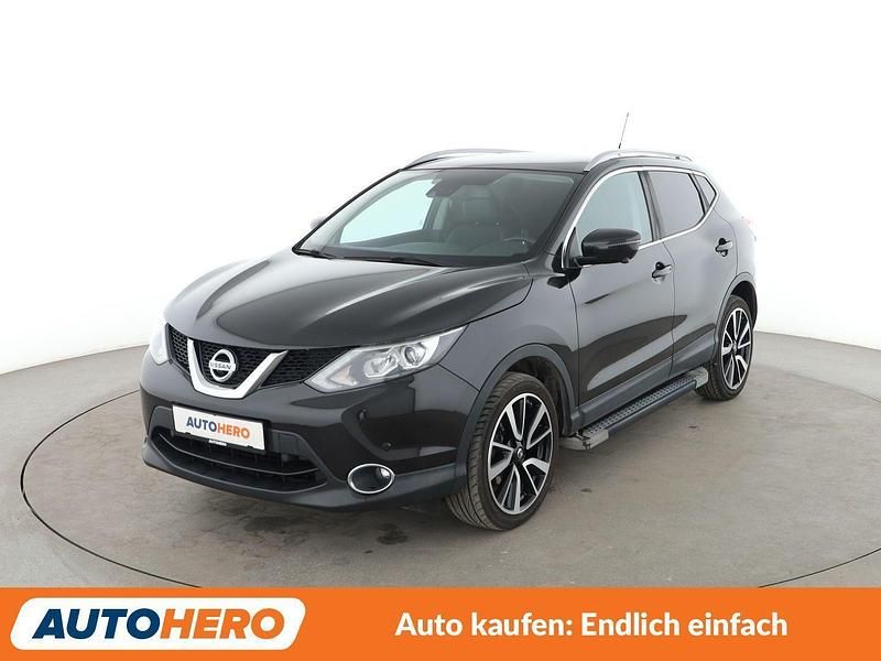 Schwarz Gebraucht 2015 Nissan Qashqai Acenta SUV | 13.760 € (Etwas zu teuer) - Bild 1/3
