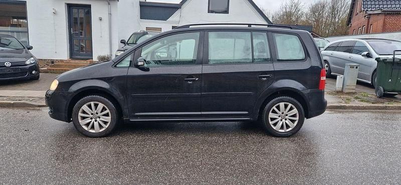 Gebraucht VW Touran Conceptline 140 PS (102 kW) 2006 Schwarz Van / Kleinbus