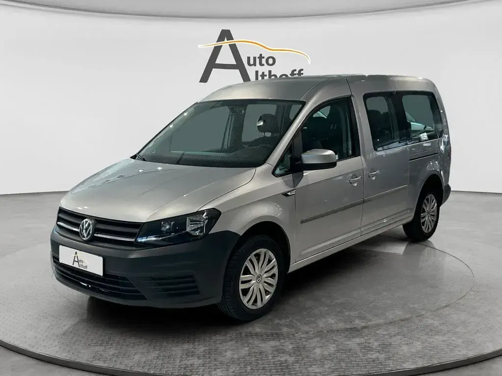 Usata VW Caddy 125 CV (91 kW) 2018 Argento Monovolume