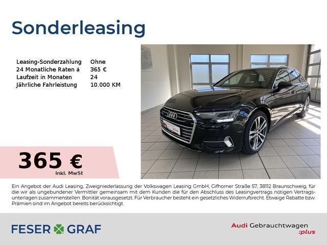 Schwarz Gebraucht 2022 Audi A6 Sport Kombi | 52.000 € - Bild 1/4