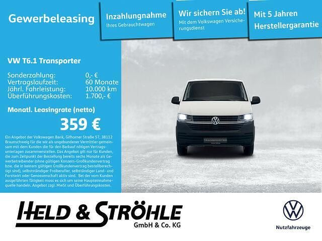 Weiß Gebraucht 2022 VW T6.1 Van | 39.990 € (Fairer Preis) - Bild 1/2
