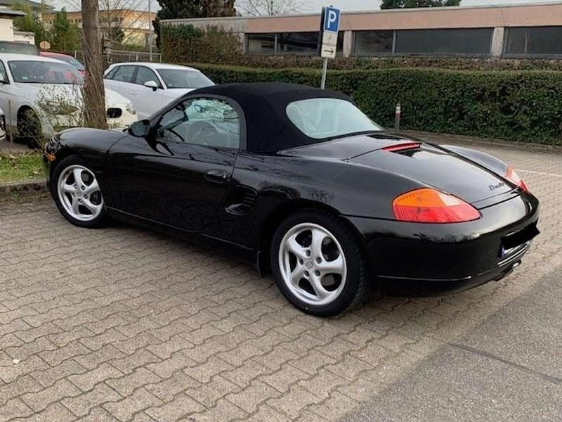 Gebraucht Porsche Boxster 220 PS (161 kW) 1999 Schwarz Cabrio