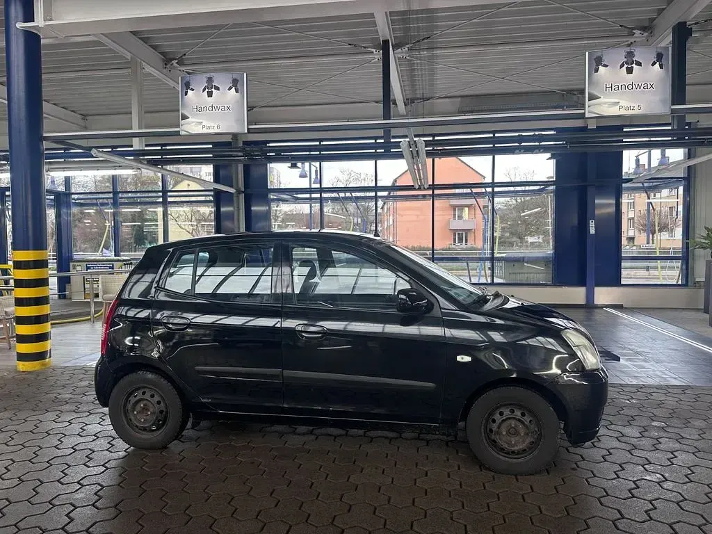 Gebraucht Kia Picanto LX 65 PS (47 kW) 2007 Schwarz Kleinwagen