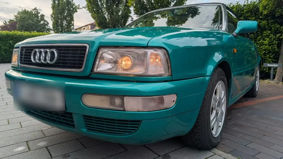 Gebraucht Audi 80 Design 174 PS (127 kW) 1999 Grün Cabrio