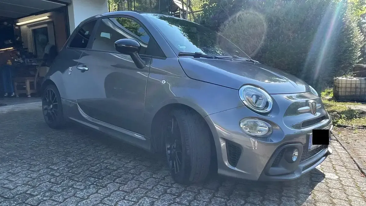 Gebraucht Abarth 595C Pista 160 PS (117 kW) 2017 Grau Cabrio