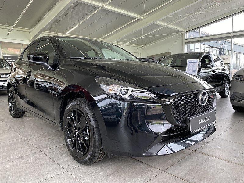 Jet black Gebraucht 2023 Mazda 2 Homura-Line Kleinwagen | 18.990 € (Guter Preis) - Bild 1/4