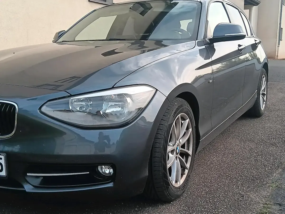Gebraucht BMW 116 Sport Line 116 PS (85 kW) 2013 Grau Kleinwagen