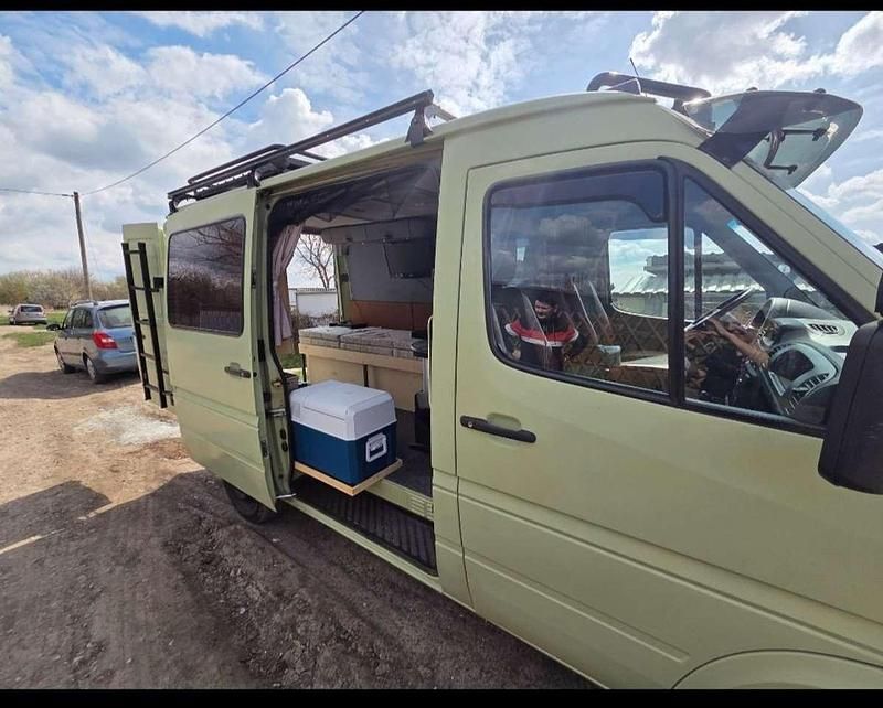 Gebraucht Mercedes Sprinter 109 PS (80 kW) 2004 Grün Van