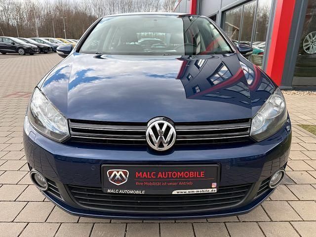 Gebraucht VW Golf VI Comfortline 140 PS (102 kW) 2010 Blau Kleinwagen