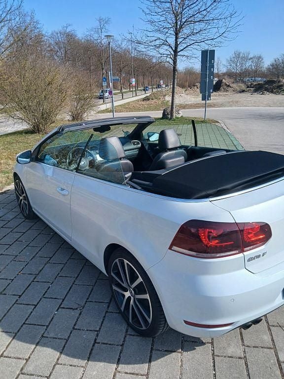 Gebraucht VW Golf Cabriolet 160 PS (117 kW) 2012 Weiß Cabrio