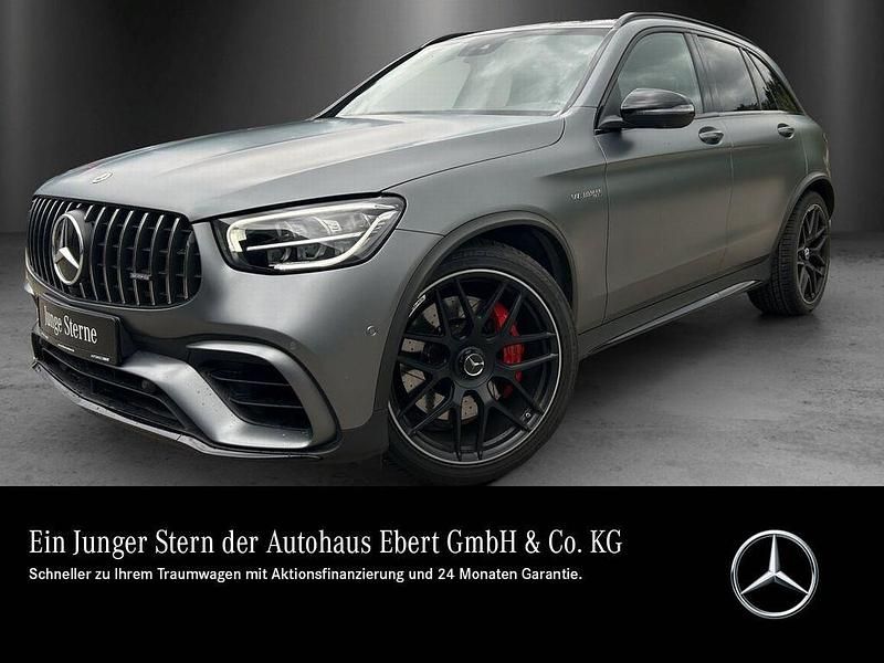 Grau Gebraucht 2022 Mercedes GLC63 AMG AMG SUV | 75.880 € (Etwas zu teuer) - Bild 1/4