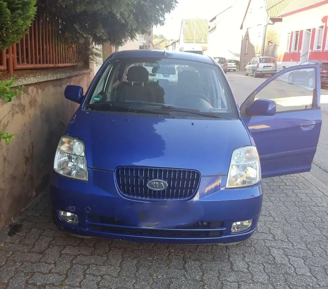 Gebraucht Kia Picanto EX 65 PS (47 kW) 2005 Blau Kleinwagen