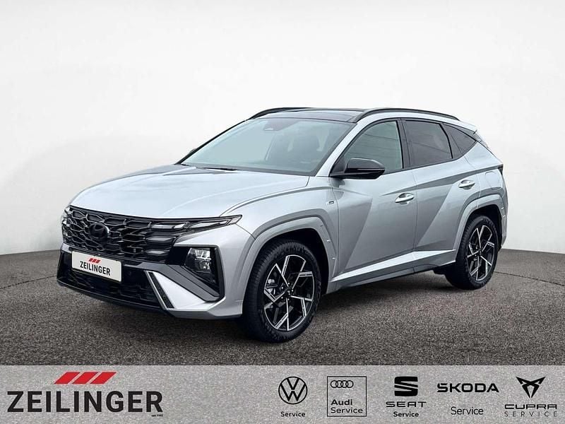 Silber Neu 2025 Hyundai Tucson N Line SUV | 35.738 € (Guter Preis) - Bild 1/4