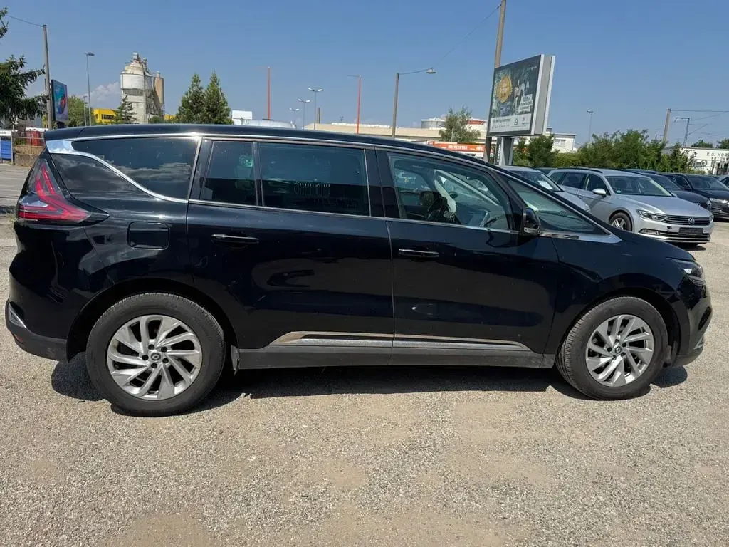 Gebraucht Renault Espace Intens 160 PS (117 kW) 2016 Schwarz Van / Kleinbus