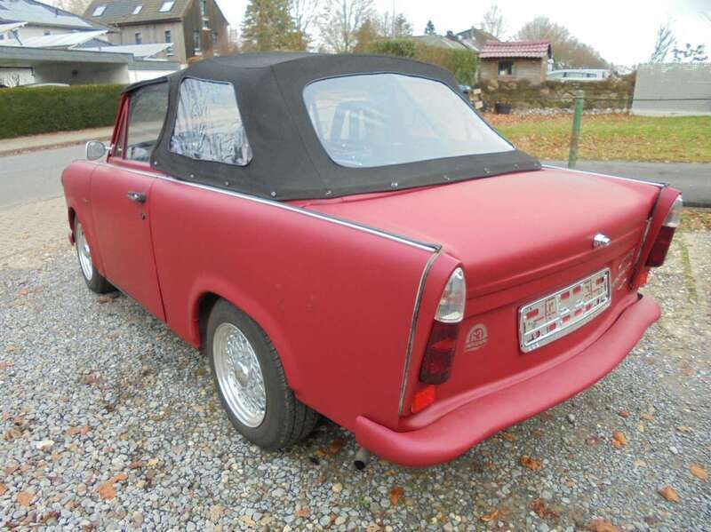 Rot Gebraucht 1989 Trabant 601 Cabrio | 4.900 € - Bild 1/4