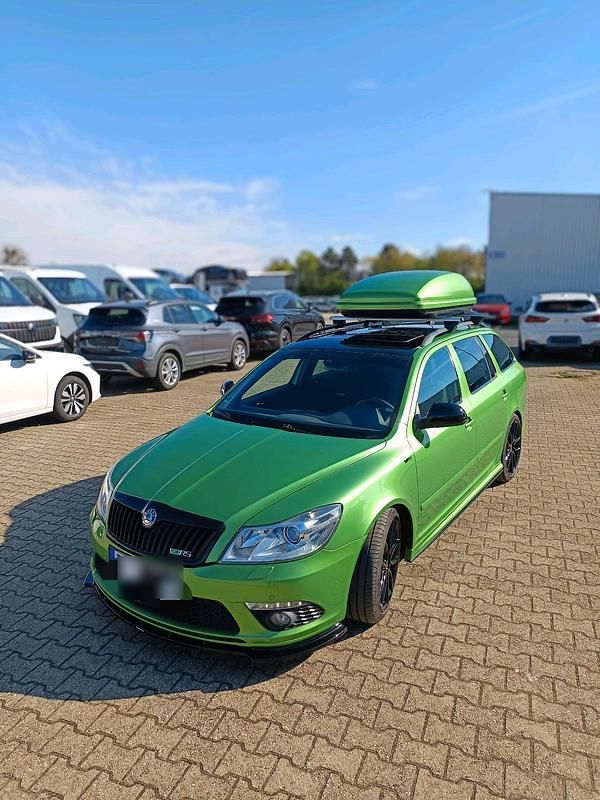 Gebraucht Skoda Octavia vRS 200 PS (147 kW) 2012 Grün Kombi