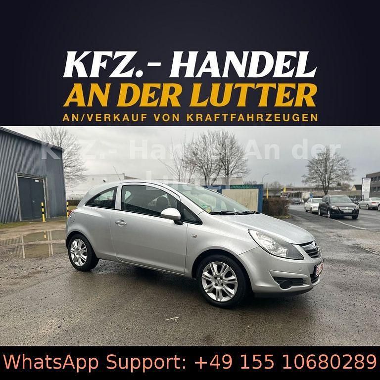 Gebraucht Opel Corsa Edition 80 PS (58 kW) 2008 Silber Kleinwagen