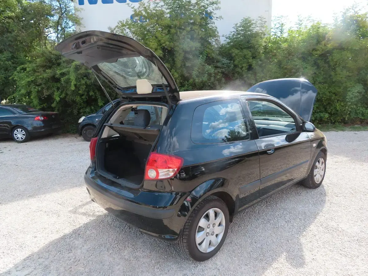 Gebraucht Hyundai Getz 86 PS (63 kW) 2005 Schwarz Kleinwagen