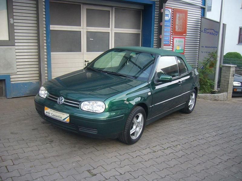 Gebraucht VW Golf Cabriolet 116 PS (85 kW) 2002 Grün Cabrio