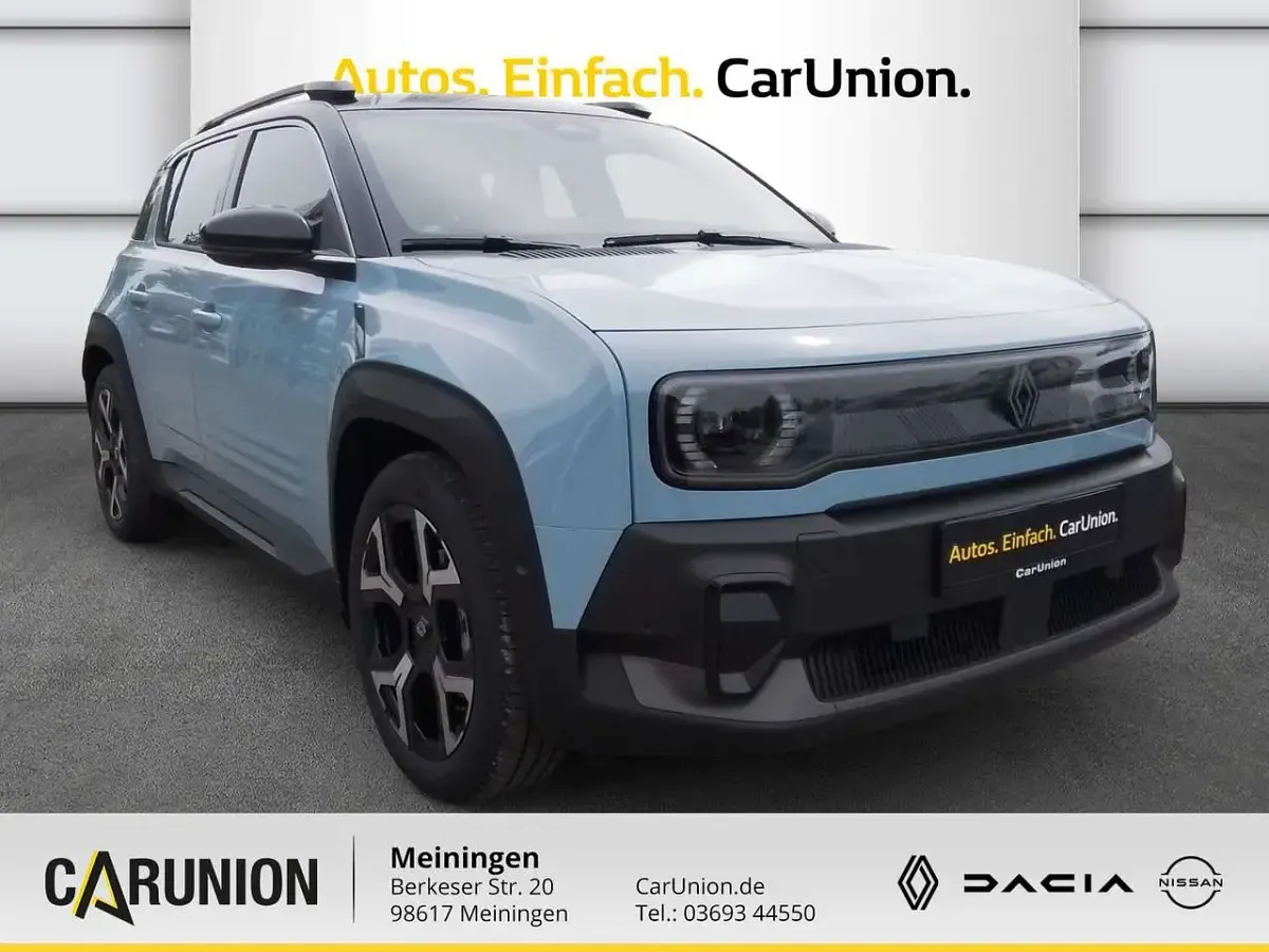 Gebraucht Renault 4 E-Tech Komfort 77 kW (106 PS) 2025 Kumulusblau, black pearlschw SUV