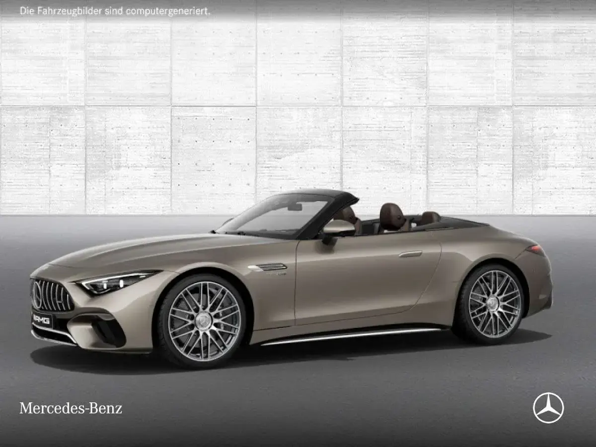 Gebraucht Mercedes SL63 AMG AMG 585 PS (430 kW) 2026 Beige Cabrio