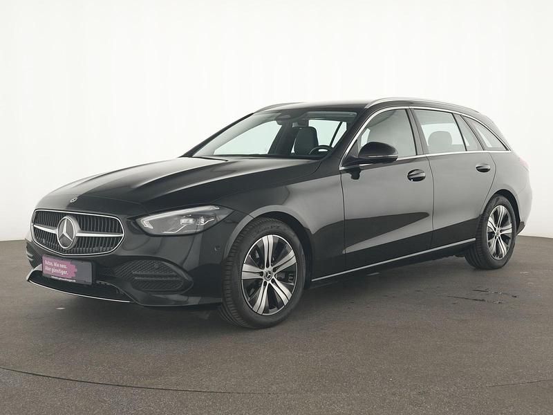 Schwarz Gebraucht 2023 Mercedes C200 Avantgarde Limousine | 30.494 € (Superpreis) - Bild 1/4