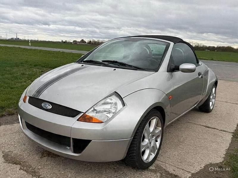 Gebraucht Ford StreetKa 95 PS (69 kW) 2003 Schwarz Cabrio