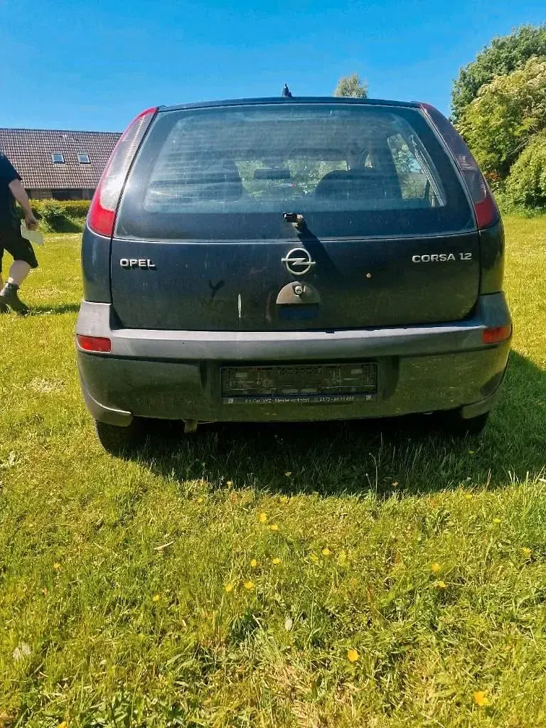 Gebraucht Opel Corsa 2002 Blau Kleinwagen