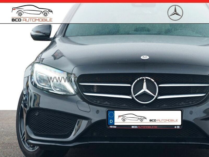 Schwarz unilack Gebraucht 2017 Mercedes C300 AMG Limousine | 23.290 € (Teuer) - Bild 1/4