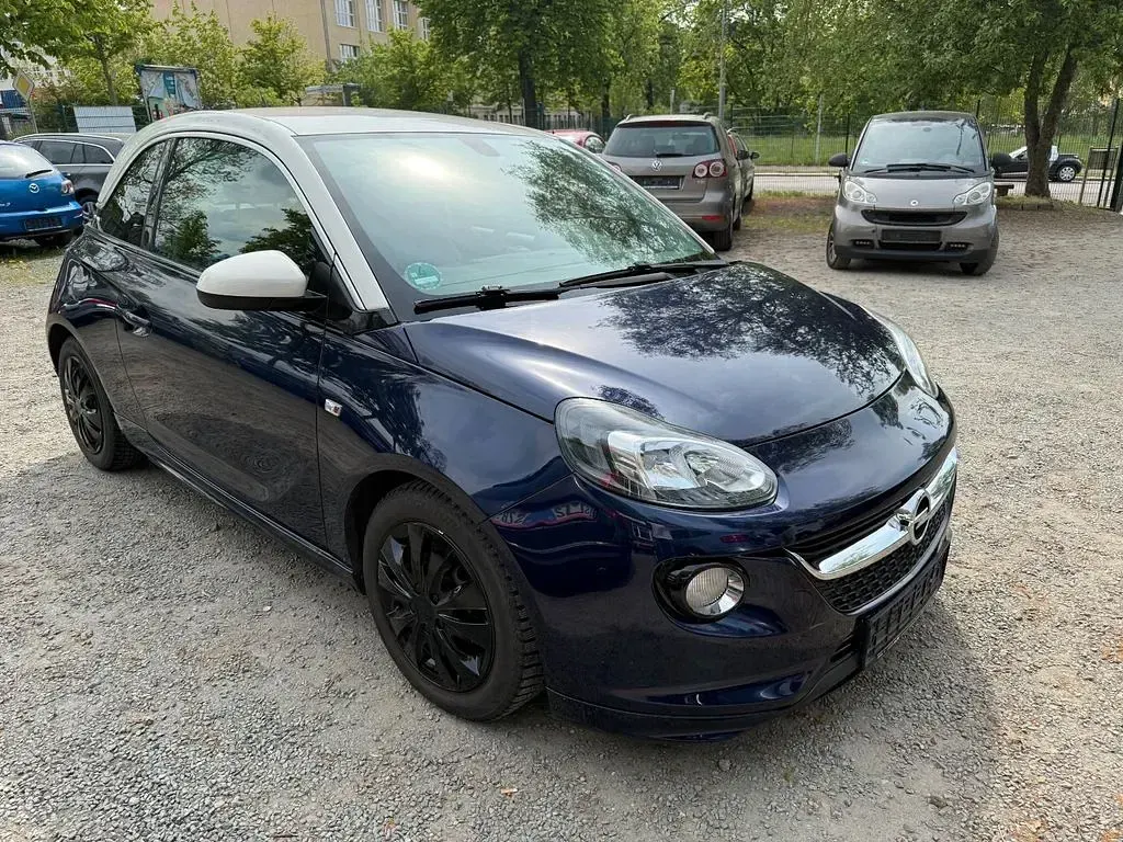 Usata Opel Adam Slam 90 CV (66 kW) 2014 Blu Utilitaria