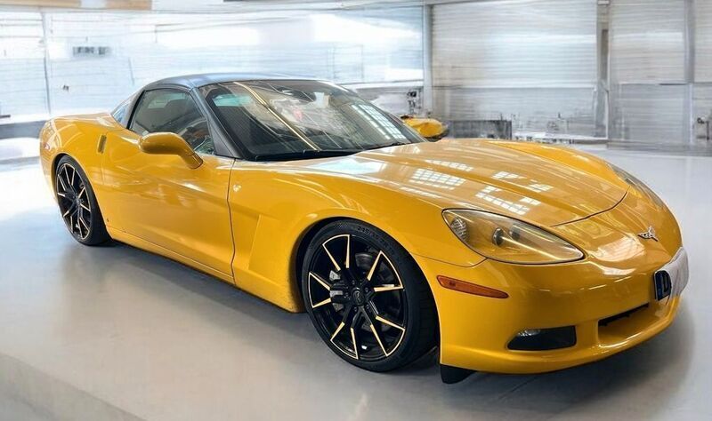 Gelb Gebraucht 2007 Corvette C6 Cabrio | 29.500 € (Superpreis) - Bild 1/4